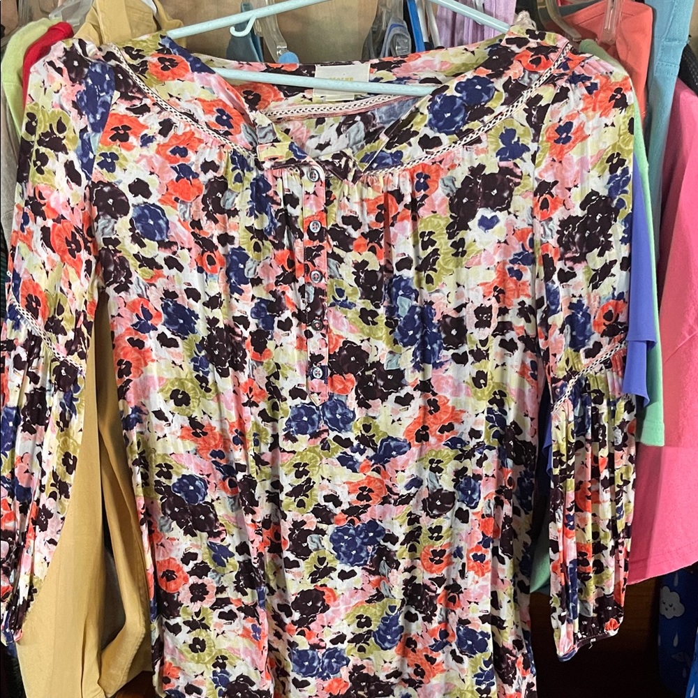 Maeve Floral Blouse - Multicolor